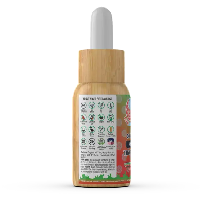 FireBalance 5000mg HHC Tincture – Watermelon – 5000mg