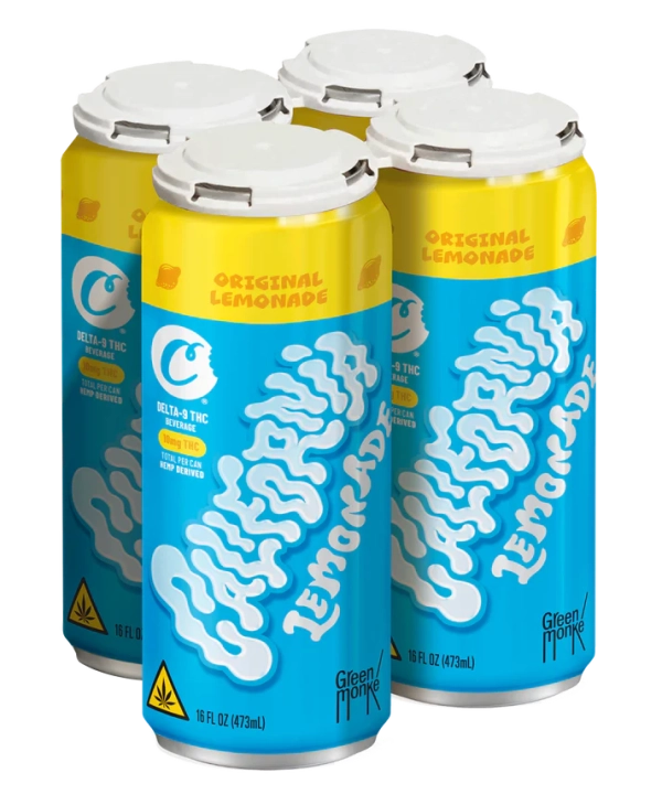 Cookie's California Lemonade Delta9/THC Seltzer - 4Pack