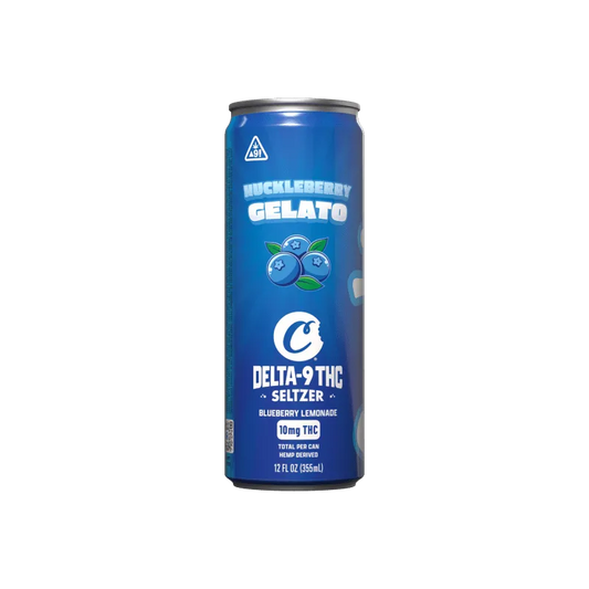 Cookie's Huckleberry Gelato Delta9/THC Seltzer - 4Pack