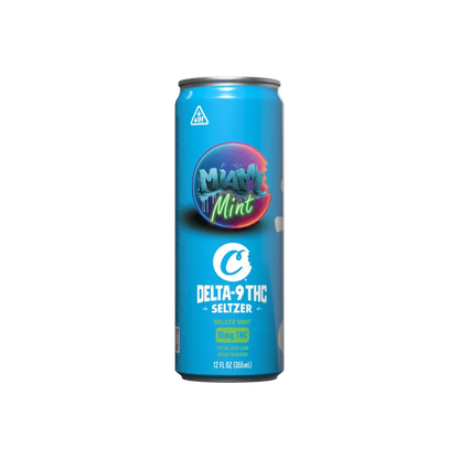 Cookie's Miami Mint Delta9/THC Seltzer - 4Pack