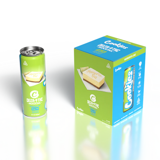 Cookie's Margarita Bar Delta9/THC Seltzer - 4Pack