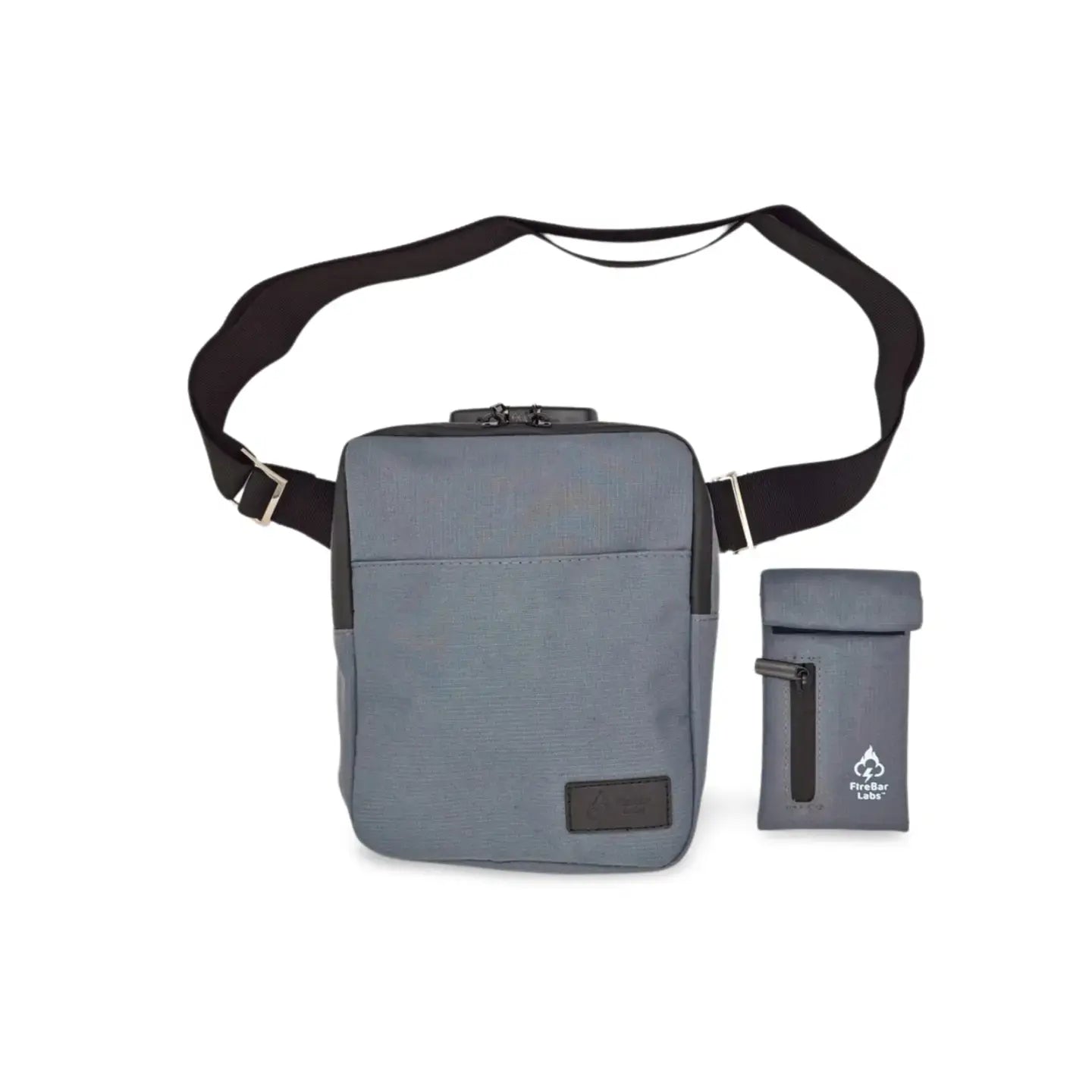 Smell Proof Messenger Bag – Lockable – FireBar Smell Proof Fashion